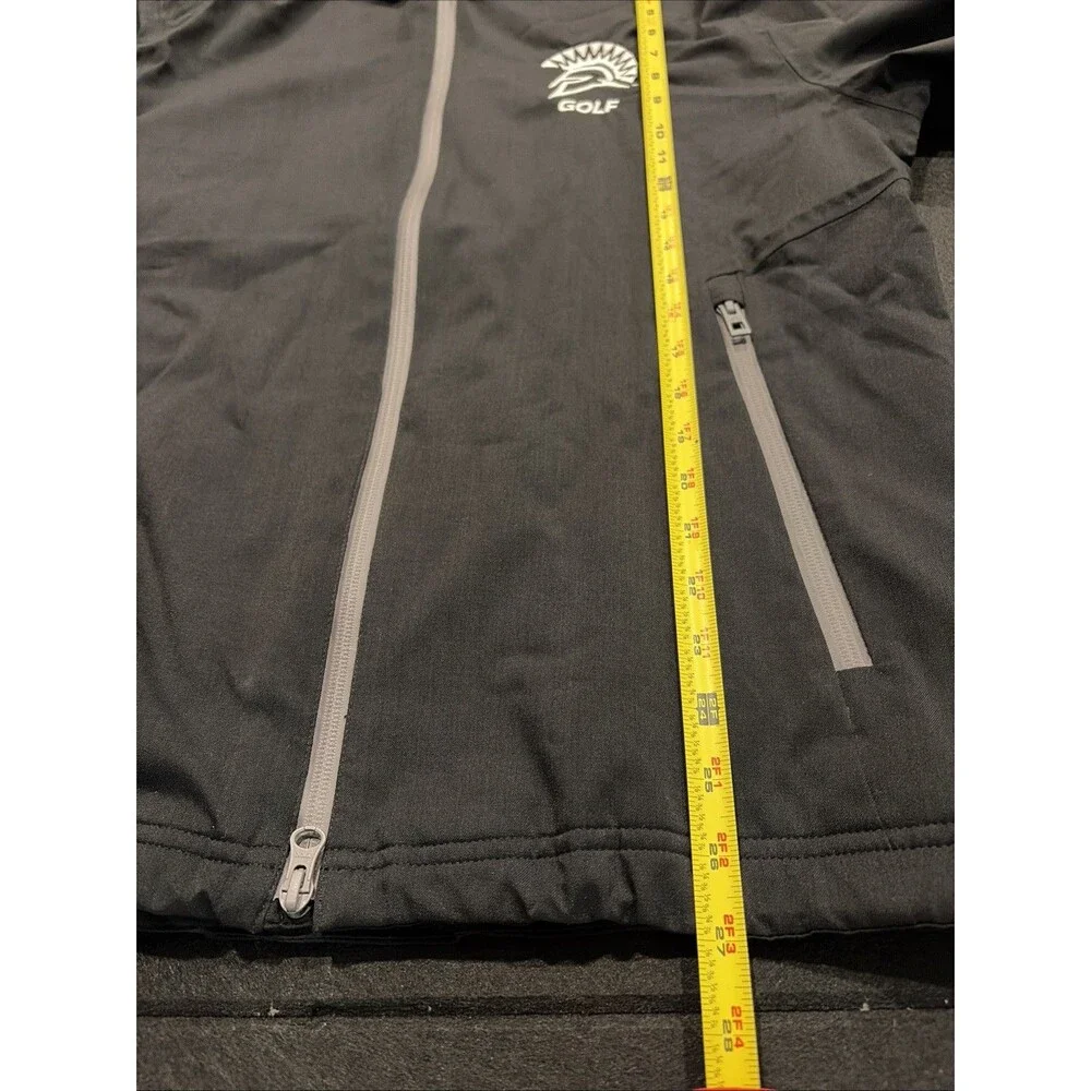 ADIDAS CLIMAPROOF x SJSU SPARTANS Mens Med Full Zip Jacket Waterproof Golf msu